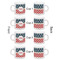Stars and Stripes Espresso Cup Set of 4 - Apvl