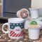 Stars and Stripes Espresso Cup - Single Lifestyle