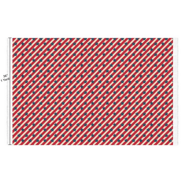Stars and Stripes Fabric Full Yard