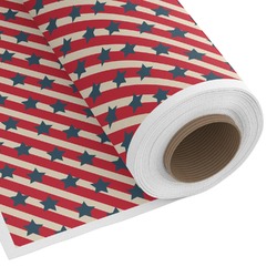 Stars and Stripes Fabric by the Yard - Spun Polyester Poplin