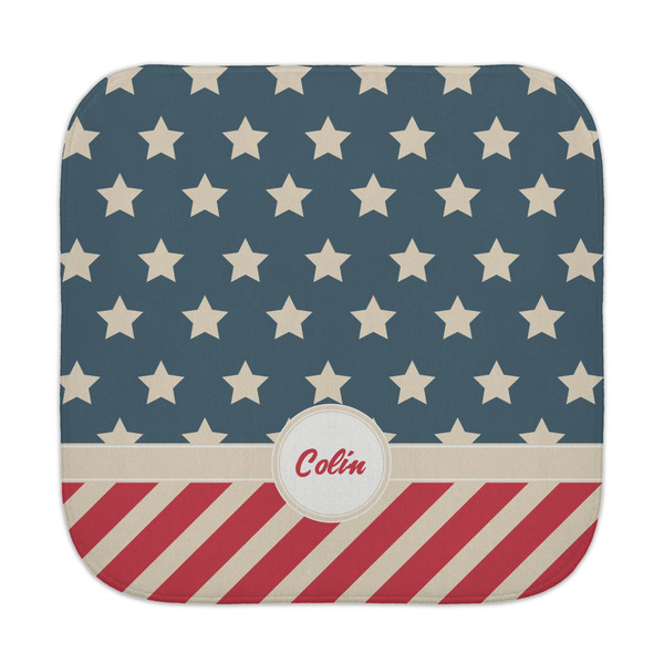 Custom Stars and Stripes Face Towel (Personalized)