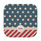Stars and Stripes Face Cloth-Rounded Corners