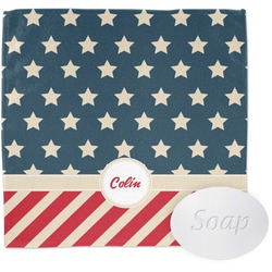 Stars and Stripes Washcloth (Personalized)