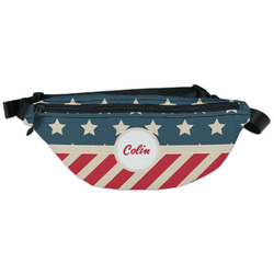 Stars and Stripes Fanny Pack - Classic Style (Personalized)