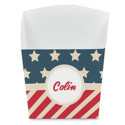 Stars and Stripes French Fry Favor Boxes (Personalized)