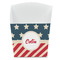Stars and Stripes French Fry Favor Box - Front View