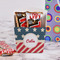 Stars and Stripes French Fry Favor Box - w/ Treats View