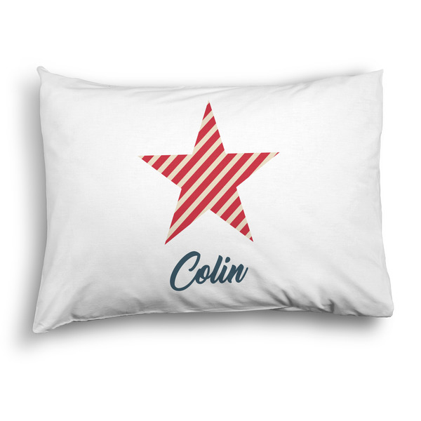 Custom Stars and Stripes Pillow Case - Standard - Graphic (Personalized)