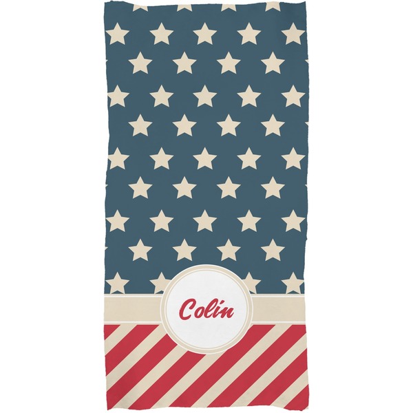 Stars and Stripes Full Sized Bath Towel - Apvl
