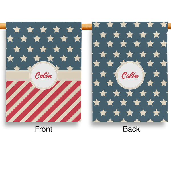 Stars and Stripes Garden Flags - Large - Double Sided - APPROVAL