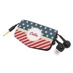 Stars and Stripes Genuine Leather Cord Wrap (Personalized)