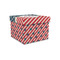 Stars and Stripes Gift Boxes with Lid - Canvas Wrapped - Small - Front/Main