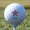 Stars and Stripes Golf Ball - Non-Branded - Tee