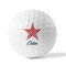 Stars and Stripes Golf Balls - Generic - Set of 12 - FRONT