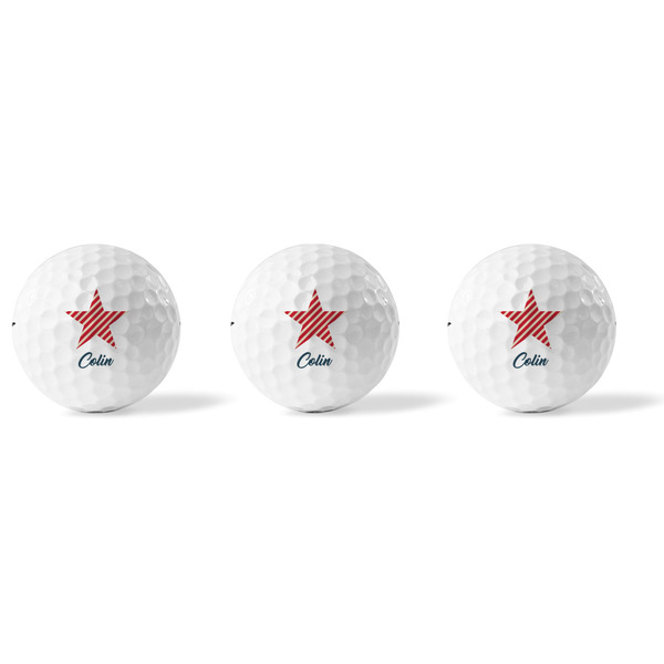 Stars and Stripes Golf Balls - Titleist - Set of 3 - APPROVAL
