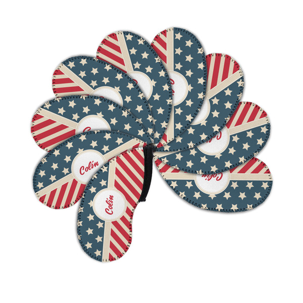 Stars and Stripes Golf Club Covers - PARENT/MAIN (set of 9)