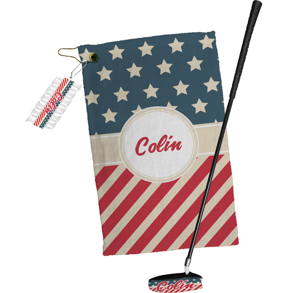 Stars and Stripes Golf Gift Kit (Full Print)