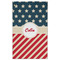 Stars and Stripes Golf Towel - Poly-Cotton Blend - Large w/ Name or Text