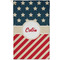 Stars and Stripes Golf Towel (Personalized) - APPROVAL (Small Full Print)