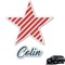 Stars and Stripes Graphic Car Decal