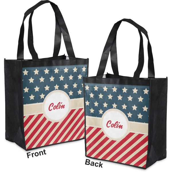 Stars and Stripes Grocery Bag - Apvl