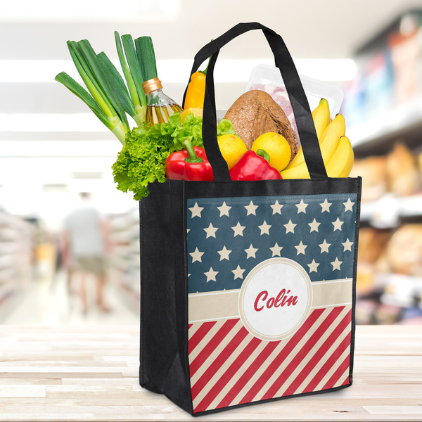 Stars and Stripes Grocery Bag - LIFESTYLE