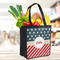 Stars and Stripes Grocery Bag - LIFESTYLE