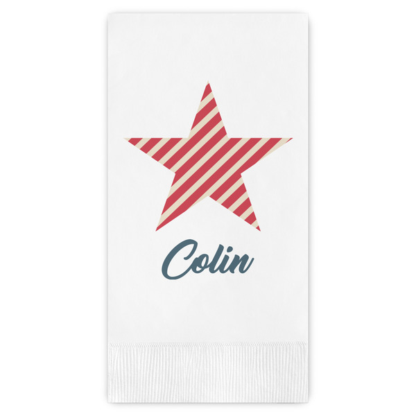 Custom Stars and Stripes Guest Towels - Full Color (Personalized)