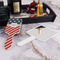 Stars and Stripes Hair Brush - With Hand Mirror