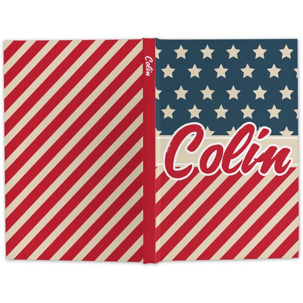 Stars and Stripes Hard Cover Journal - Apvl