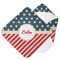 Stars and Stripes Hooded Baby Towel- Main