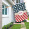 Stars and Stripes House Flags - Double Sided - LIFESTYLE