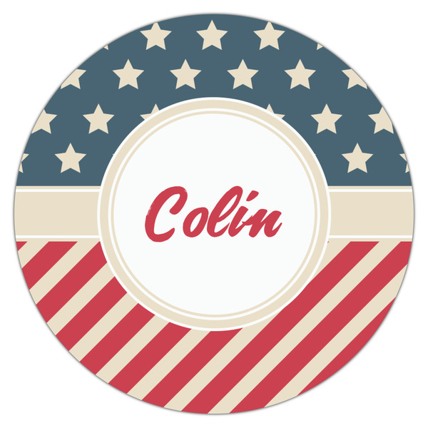 Stars and Stripes Icing Circle - Large - Single