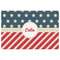 Stars and Stripes Indoor / Outdoor Rug - 4'x6' - Front Flat