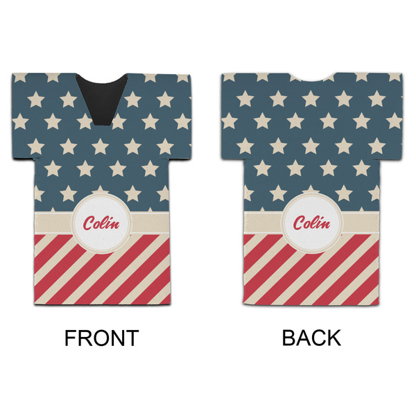 Stars and Stripes Jersey Bottle Cooler - APPROVAL