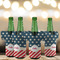 Stars and Stripes Jersey Bottle Cooler - Set of 4 - LIFESTYLE
