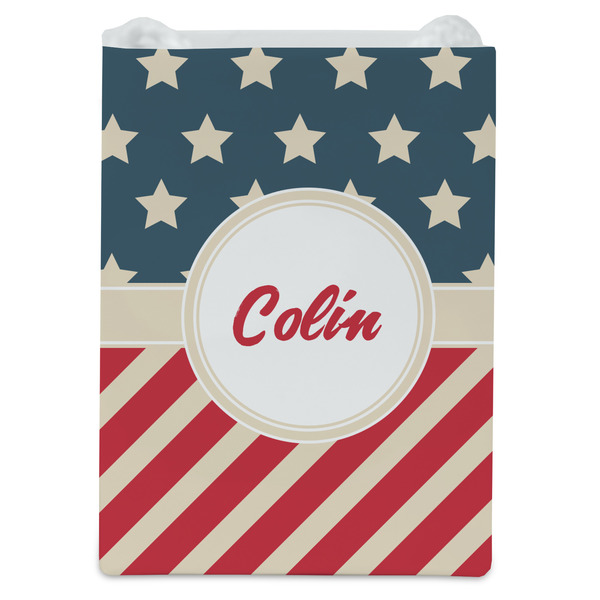 Stars and Stripes Jewelry Gift Bag - Matte - Front