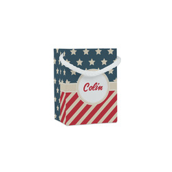 Stars and Stripes Jewelry Gift Bags - Matte (Personalized)