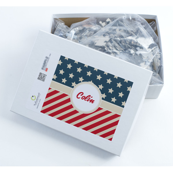 Stars and Stripes Jigsaw Puzzle 500 Piece - Box