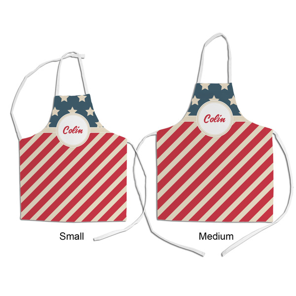 Stars and Stripes Kid's Aprons - Comparison