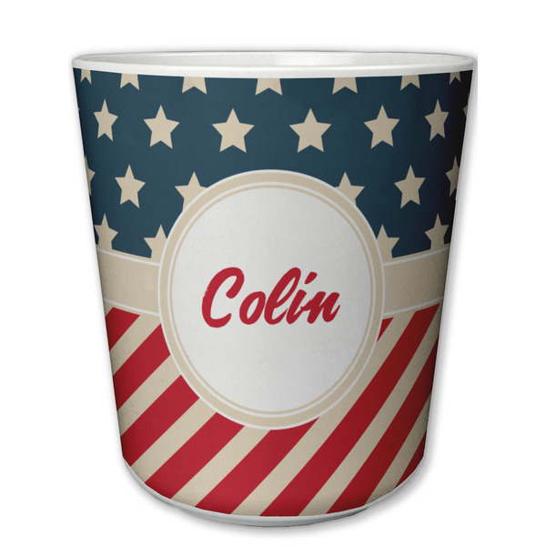 Custom Stars and Stripes Plastic Tumbler 6oz (Personalized)