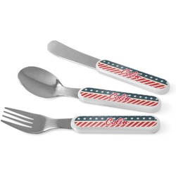 Stars and Stripes Kid's Flatware (Personalized)