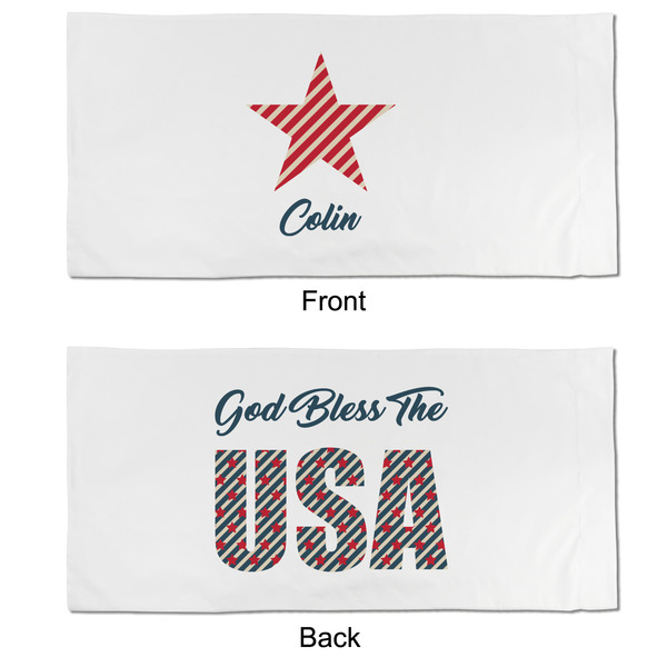 Stars and Stripes King Pillow Case - APPROVAL (partial print)