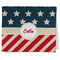 Stars and Stripes Kitchen Towel - Poly Cotton - Folded Half