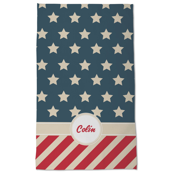 Stars and Stripes Kitchen Towel - Poly Cotton - Full Front