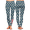 Stars and Stripes Ladies Leggings - Front and Back