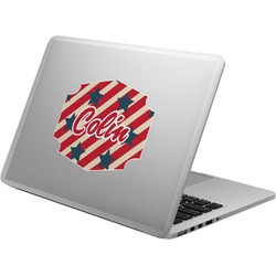 Stars and Stripes Laptop Decal (Personalized)