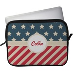 Stars and Stripes Laptop Sleeve / Case - 15" (Personalized)