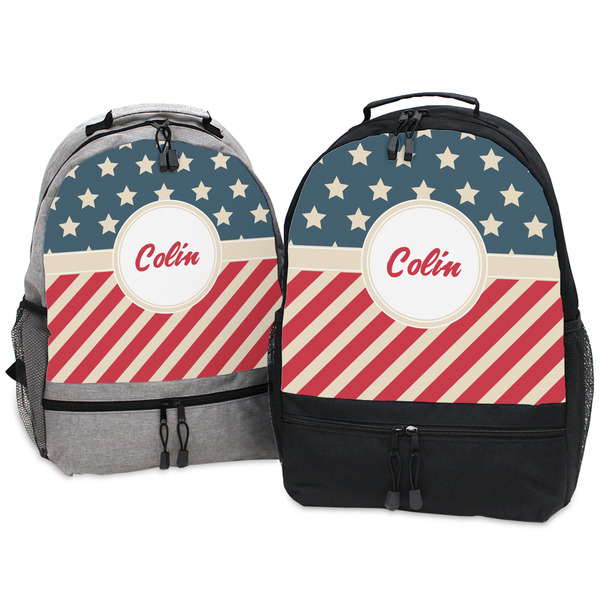Stars and Stripes Large Backpacks - Both