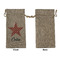 Stars and Stripes Large Burlap Gift Bags - Front Approval